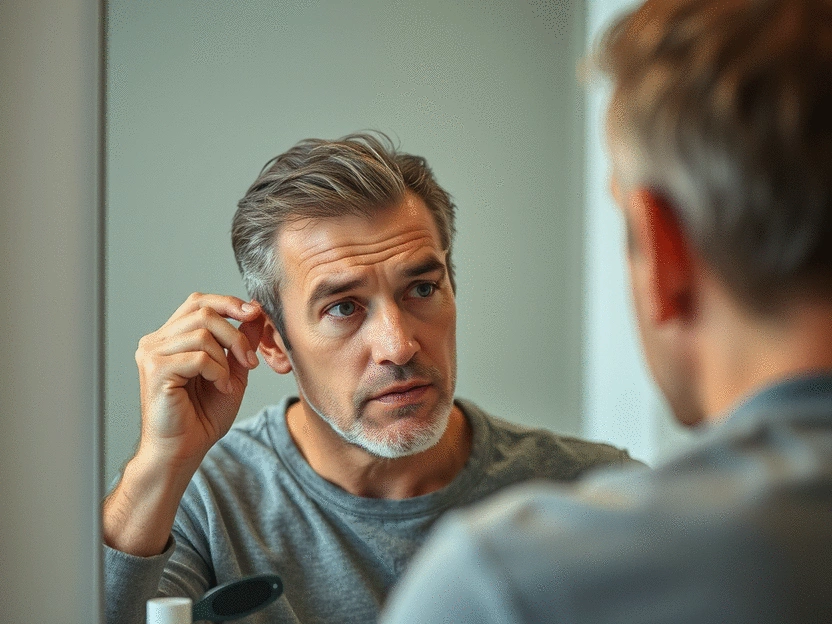 male hair thinning causes