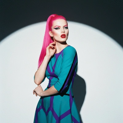 Diagram illustrating hormonal balance and imbalance affecting hair growth, with scientific elements and healthy hair, no text, no words, no typography, clean image