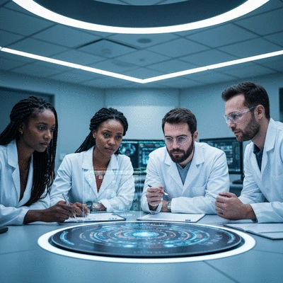 Close-up of healthy hair follicles on a scalp, illustrating hair regrowth, scientific, no text